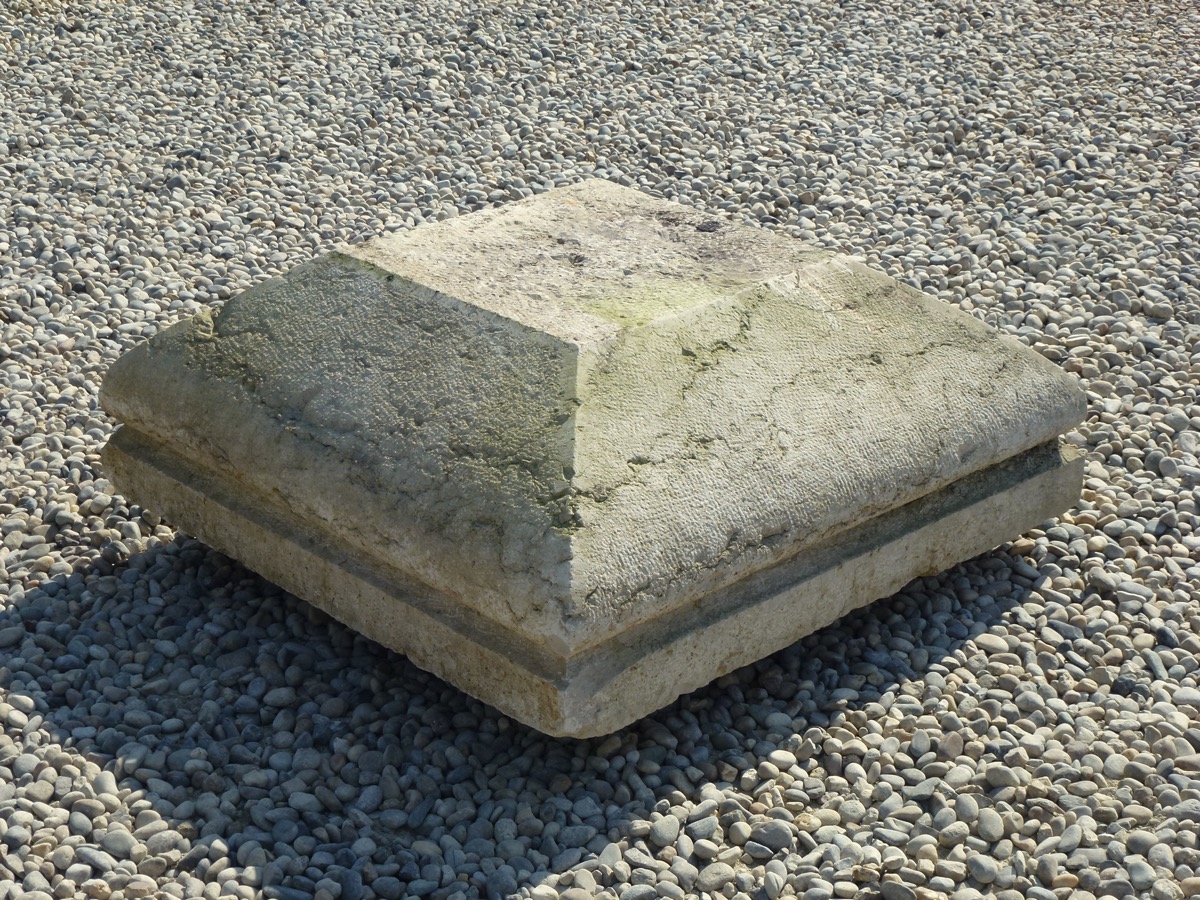 Antique Pedestal, antique base  - Stone - Louis-Philippe - XIXthC.