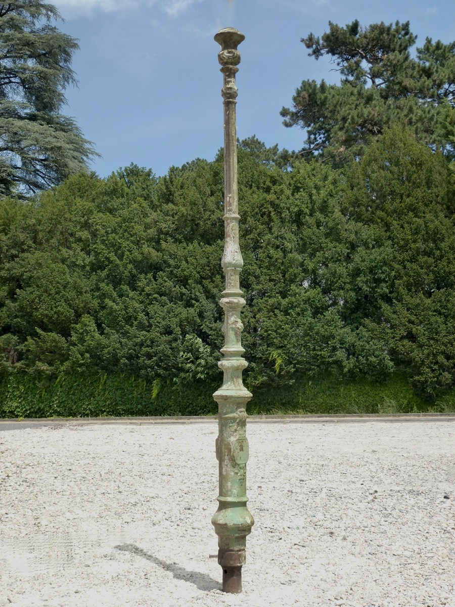 Cast iron pole  - Cast iron - Napoléon III - XIXthC.