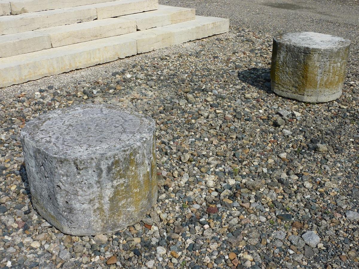 Antique Pedestal, antique base  - Stone  - XIXthC.