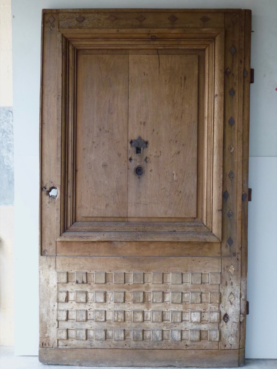 Antique woodwork, Door, Parquet  - Wood - Louis XIV - XVIIthC.