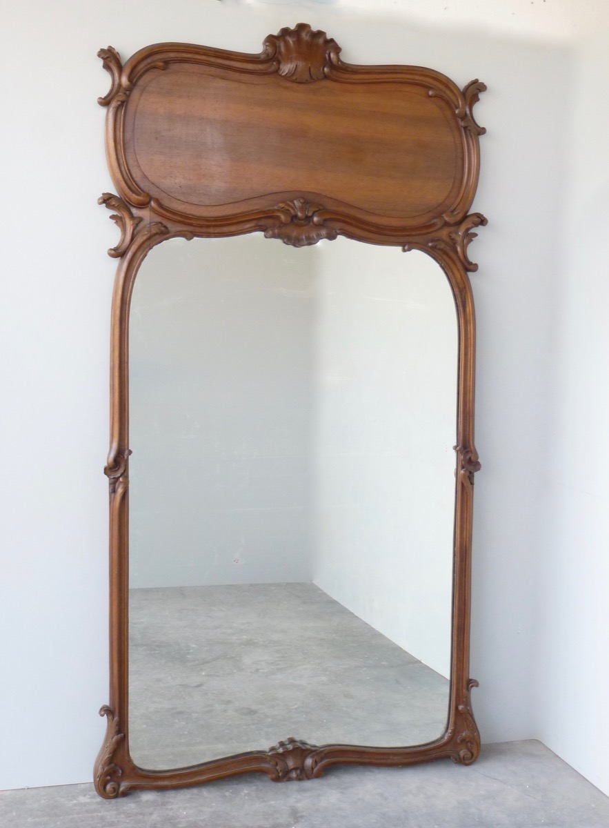 Mirror  - Wood - Art nouveau - XXth C.