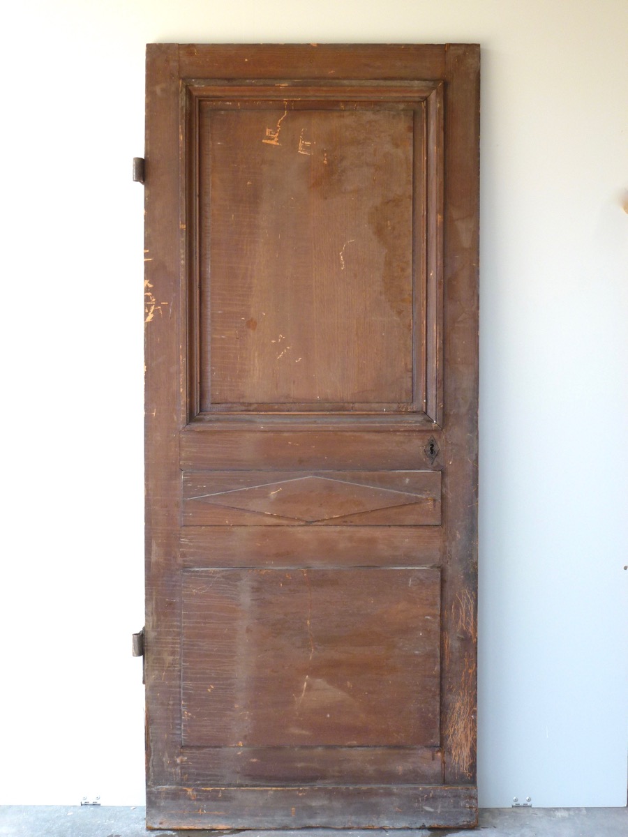 Antique woodwork, Door, Parquet  - Wood - Directoire - XVIIIthC.