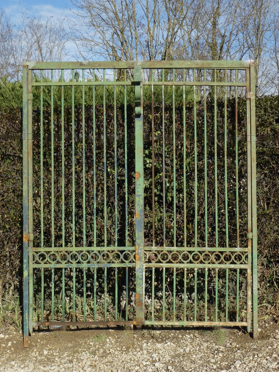 Antique gate, Gatepillar  - Wrought iron - Louis XVI - XIXthC.