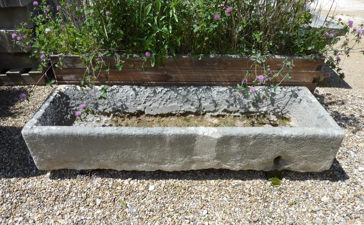 Antique stone trough  - Stone  - XIXthC.
