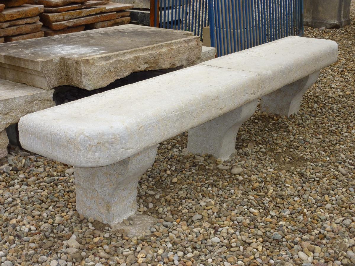 Antique bench  - Stone  - XIXth C.